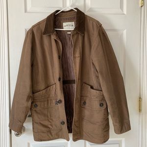 Orvis Classic Barb Coat men’s large brown
